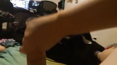 HandJob, Sloppy Head & Fucking Her Cute Hairy Pussy