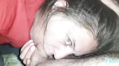 Wife blowjob dick, cumshot lips mouth, wife facefuck