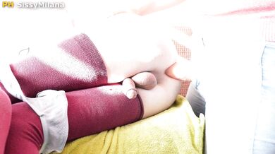 Shemale trans big dick for anal bitch,mistress fuck ass sissy,double cum