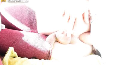 Shemale trans big dick for anal bitch,mistress fuck ass sissy,double cum