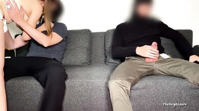 Wife Gets Facialed - Cuckold Hubby Eating Sperm (TEASER)