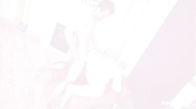 Dirty BBW Granny Against Hard Young Dick In Her Throat