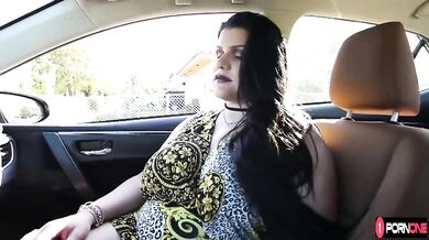 angelina castro drive by blowjob