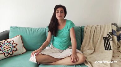 Ersties - Brunette Beauty Carol O Plays With Her Perfect Clit