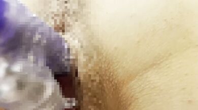 Chubby wife, toys, and staking cowgirl make her come!