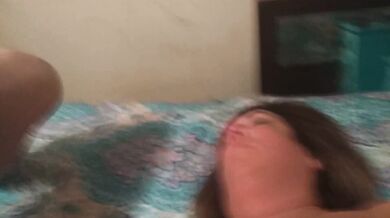 Hot wife sucking dick and pussy play