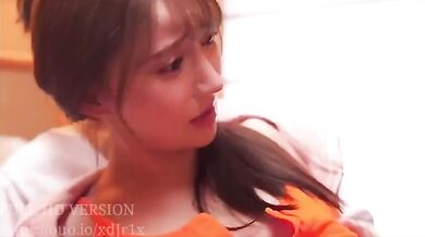 [Decensored]- I Had Sex With The Beautiful Big-breasted Woman In The Opposite Room Without Telling Her Boyfriend.