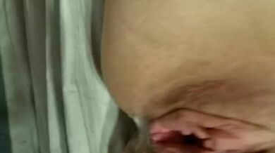 Amateur wife orgasm and a facial ending