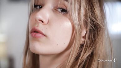 19 Year Old Blond with Braces Polly Yangs Has Perfect DD Tits