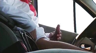 I Take Out My Dick With Cum In Risky Public Places Compilation!!