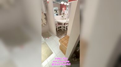 FK2 - Exhib et baise HARD public dans un grand magasin de meuble avec une jeune queue