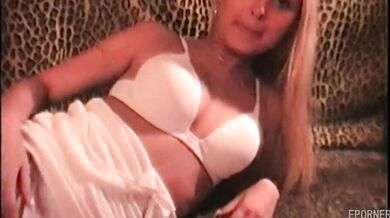 Blonde Lady In Solo Action - Victoria Spencer