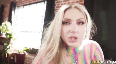 Skyler Vox Tries To Survive BBC Penetration From Behind - Skylar Vox