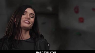 Glamcore Chick Sybil Loves Riding On This Fat Dick - Erik Everhard