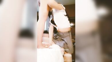 Sissy and cute innocent Asian Ladyboy is a good cocksucker and gets fucked anally