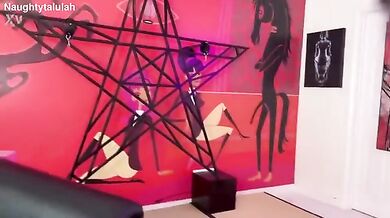 red Ts Slayer And Talulah Mae Flip Fucking With Hot Blonde In Front Of Her Cuck Husband Hot Pussy