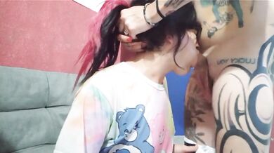 My girlfriend has a delicious dick