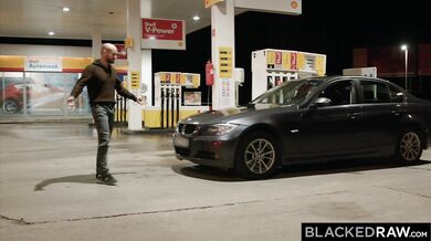 BLACKEDRAW Sexy Brunette Anya Can't Resist Huge BBC - Joss Lescaf