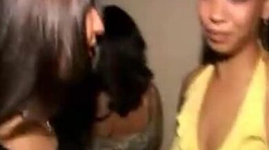 Party girls dance the night away