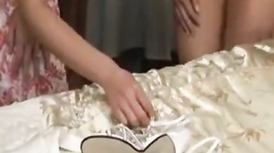 Who is the girl with the wedding dress