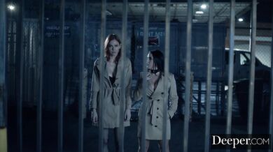 Deeper. Angela White Leads Reverse Gangbang In A Warehouse