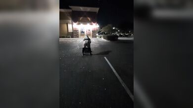 Part 2 to our night out bowling. Risky outside public fun with Him. BadBlondieMonroe