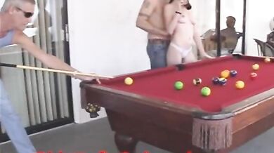 Trailer Trash POOL Shooting with MILF and Co-Ed