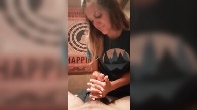 Wife wont let me go to work until she swallows my cum