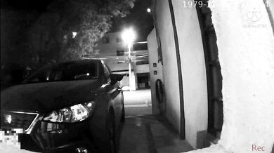 Sissy is made to expose herself to passing cars in order to let her suck cock and get fucked outdoor