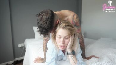 Making her moan with our friends in the other room - SammmNextDoor Date Night #32 - Ft. Luna Okko