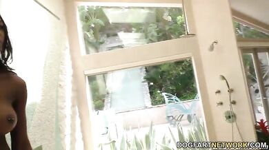 Interracial Lesbian Action With Stella Cox And Nadia Jay