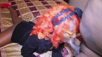 SuperHot Petite Teen shakes her as and then sucks dick