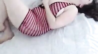 Chubby Brunette Big Naturals (Candypuff )