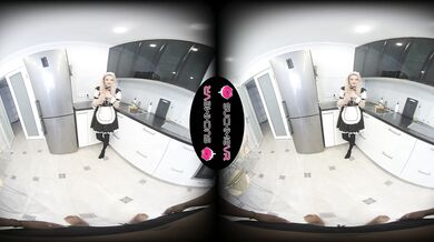 Cute White Maid, Lina Shisuta, Gets Blacked For The First Time