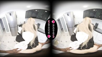 Cute White Maid, Lina Shisuta, Gets Blacked For The First Time