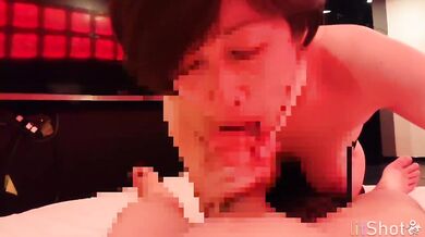 マンコに入れて愛液のたっぷり付いたぺニスを最後は口で綺麗にしました。