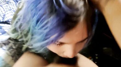 Asian Trans Girl Facefucks, Titfucks GF