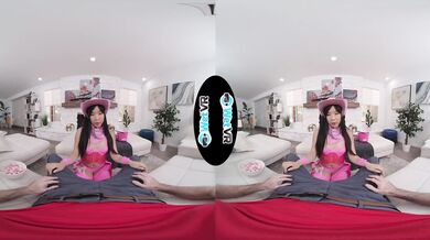 WETVR HSexy Asian Girl Pounded Hard On Halloween In Virtual Reality