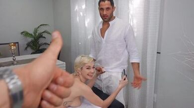 Seduce My Masseuse With Damon Dice, Skye Blue