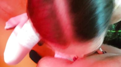 Sissy Blowjob and Facial (Red Sunset, Part 1)