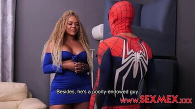 Spiderman Al Ataque. Con Carla Morelli SexMex