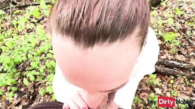 Mydirtyhobby - Hot Amateur blows a stranger outdoors