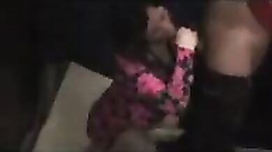 naughty brunette picks up guy & fucks him on camera in front of her husband