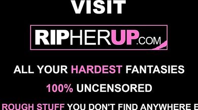 Burglar Breaks HARD Into Housewife Asshole During Anal Intrusion