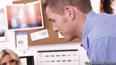 Stranger Lylith La Vey Fucking In The Desk With Her Big Ass - Lylith Lavey