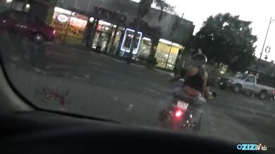 After long hardcore sex the blonde biker girl with tattoos enjoys a sticky facial