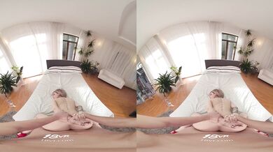 Beautiful Blonde Sladyen Skaya Is Desperate To Fuck You To Make You Propose To Her