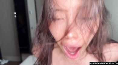 Tight Pussy Rookie Moans And Squirts To Maximo Garcia Big Dick Drilling Her Pussy