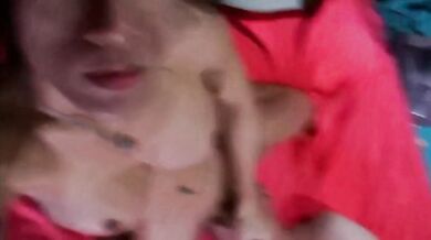 Caucasian white faggot gets the semen and cock of an Asian Ladyboy