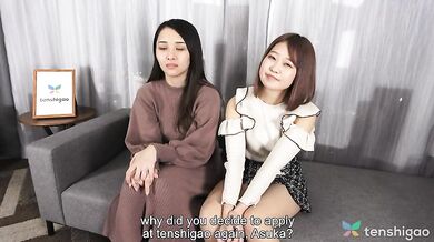 Horny Lounge Girls, Mio Yoshikawa And Asuka Suzumura In A Lesbian Show - Asuka A